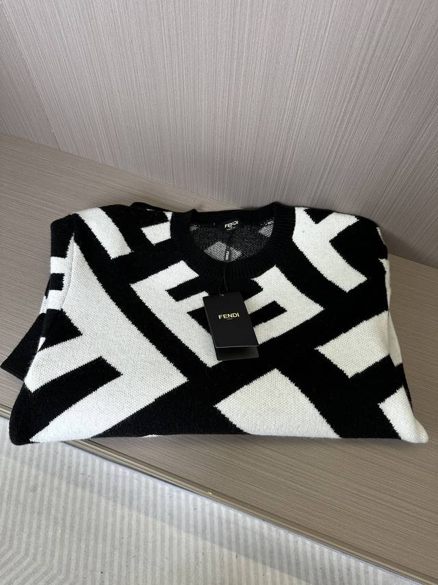 Fd Fenjia 2025Fw autumn and winter latest series crew neck sweater, in perfect c