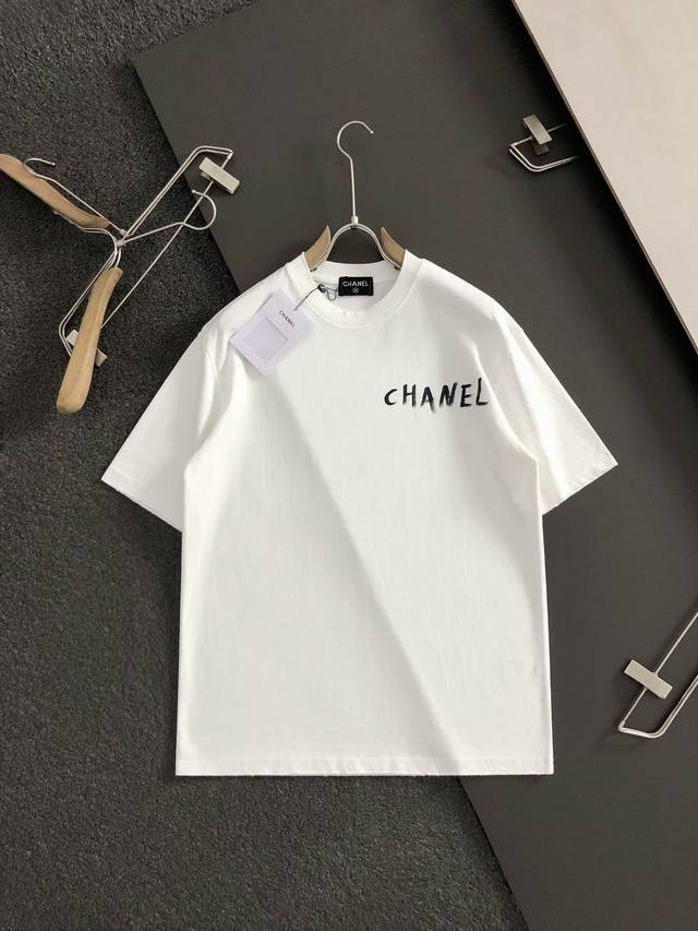 Chan 25Ss's latest and most premium hand-painted short-sleeve top with matching