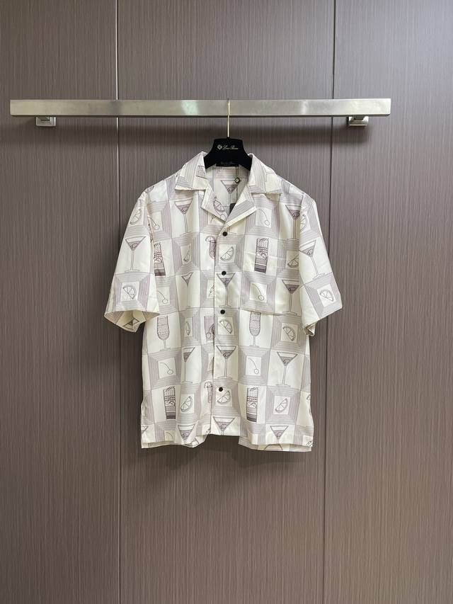 Top and Shorts Lp Loro Piana 2025 Spring/Summer new resort collection short-sle