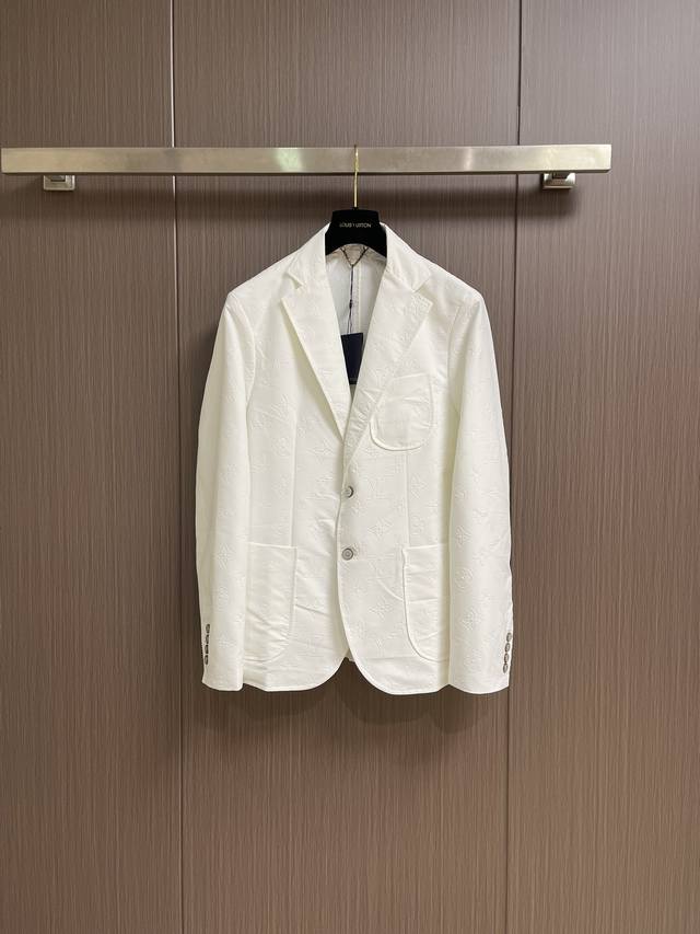 Top and Pants 340 Lv Embossed Jacquard Jacket and Pants Set, made from custom-ma