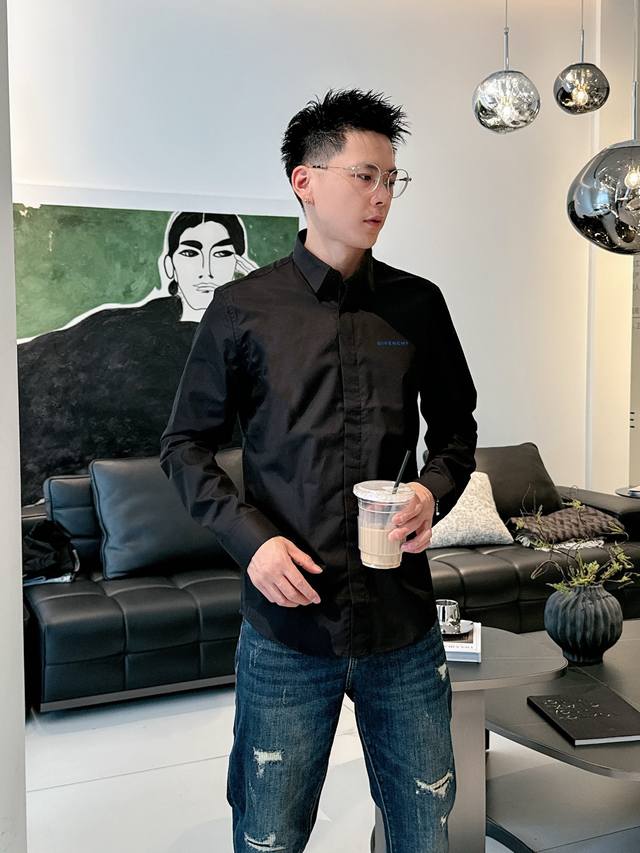 Givenchy's latest must-have shirt for men, 100% natural cotton, comfortable and
