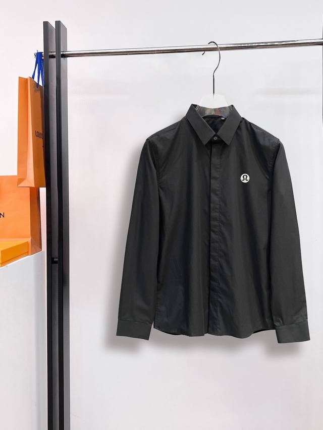 Lulu's latest must-have shirt for men, 100% natural cotton, comfortable and brea