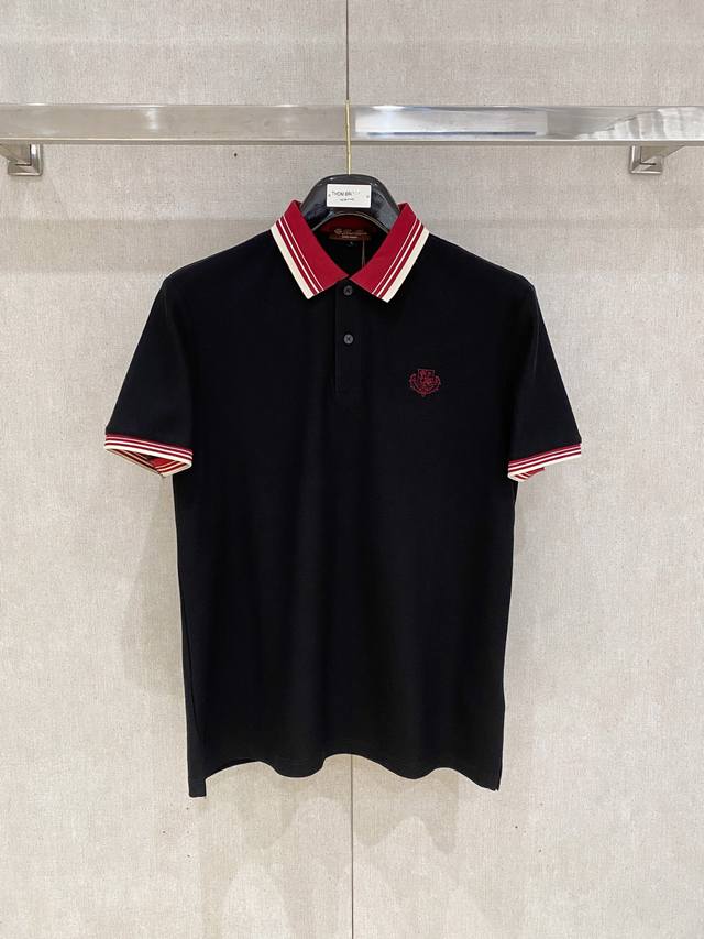 New Arrival Lp 2025Ss Summer Men's Lapel Polo Shirt with Letter Logo! A classic
