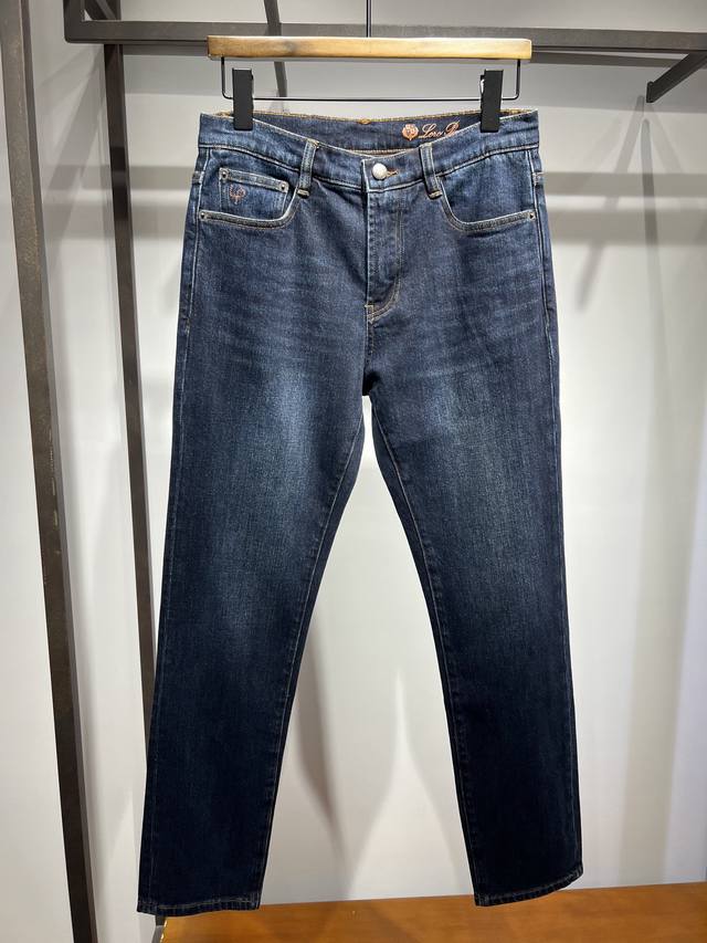 New style, business casual versatile fabric soft breathable small straight jean