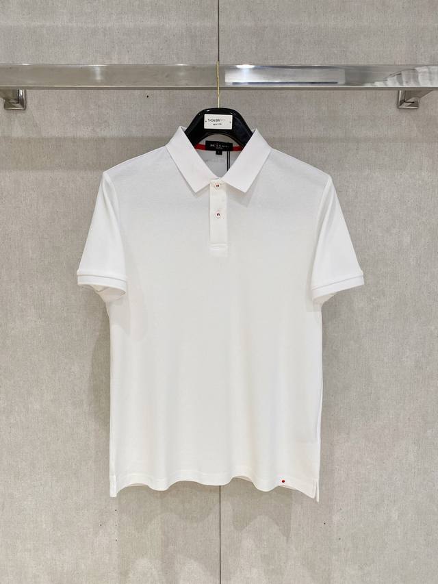 New Arrival Kiton 2025Ss Summer Men's Logo Lapel Polo Shirt! A classic business