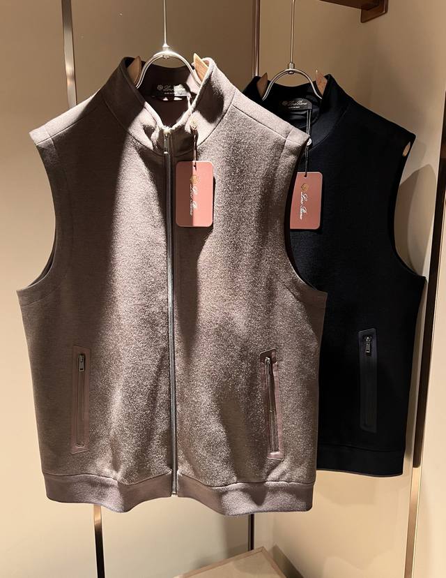 Loro Piana's latest trade-order cashmere vest for men for the Fall/Winter 2025