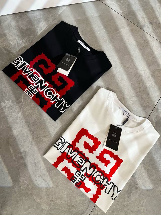 Giv*Chy Ji*Xi's new 2025 spring and summer unisex short-sleeved T-shirts inject