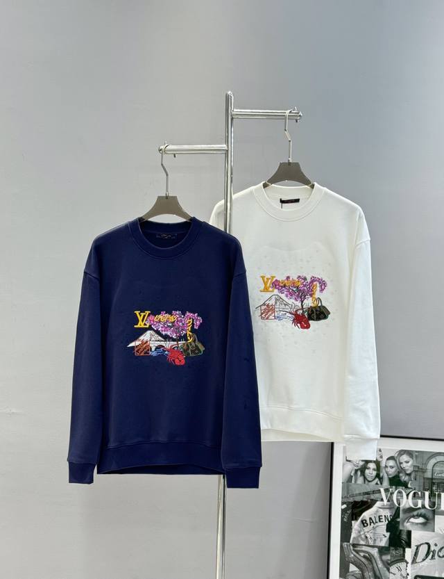 Donkey Brand*25S new round-neck sweatshirt. Unisex style! Recommended heavy emb