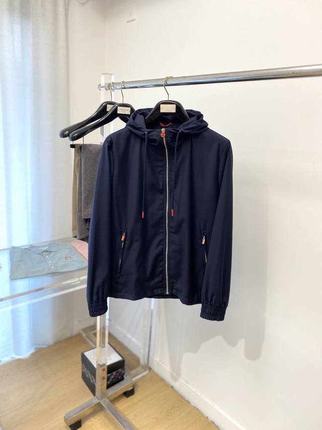 kiton, 2025 new jacket, stylish and handsome, simple and versatile, original har