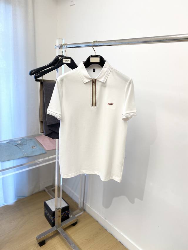 bally, the latest 2025 short-sleeved T-shirt, handsome and fashionable, with exq