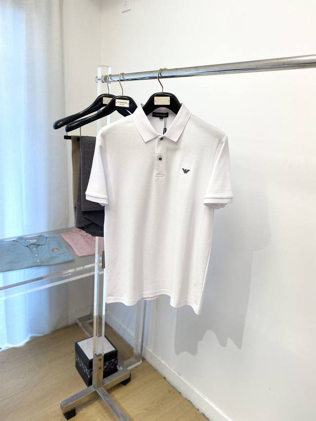 Armani, the latest 2025 short-sleeved T-shirt, handsome and fashionable, with e