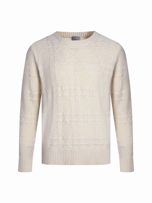 Dior cashmere fabric rattan check sweaterauthentic 26000 purchaseusing 16 cashme