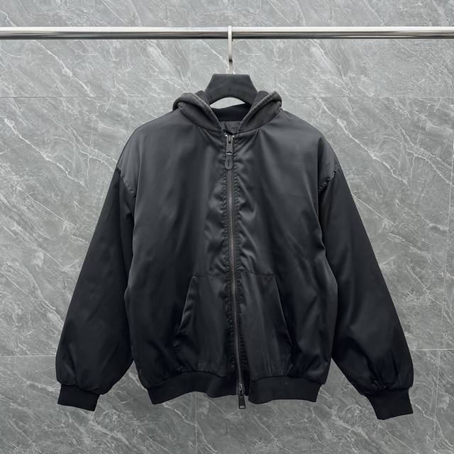 Balenciaga new bread cotton coat Fabric: Nylon Color: Black Size: Xs S M L