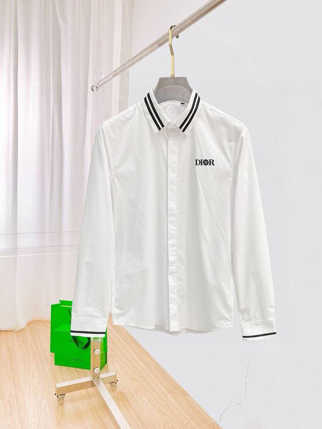 The latest must-have shirt for men in Dior counters, 100% natural cotton, comfor