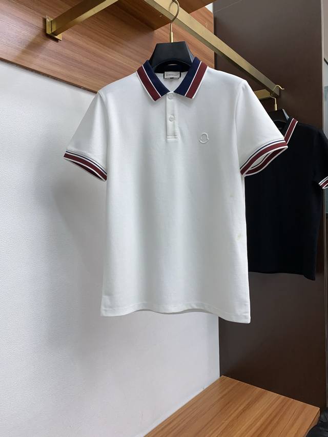 The polo shirts in Moncler's customized series are truly unique and show the sop