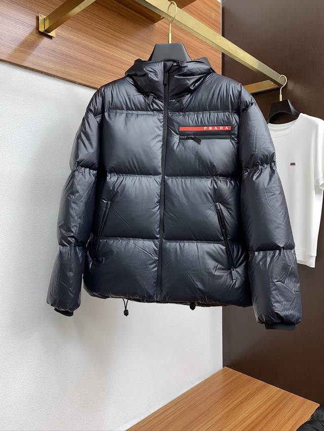 Prada's new autumn and winter down jackets are original, 1:1 custom-made with fu