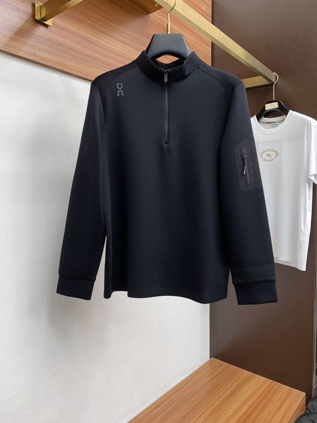 Alo family men's high-end, simple, small stand-up collar, thickened air cotton s