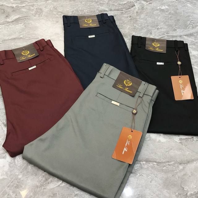 Lp Loyou Pia 2025 Spring/Summer new original men's business casual trousers, sol