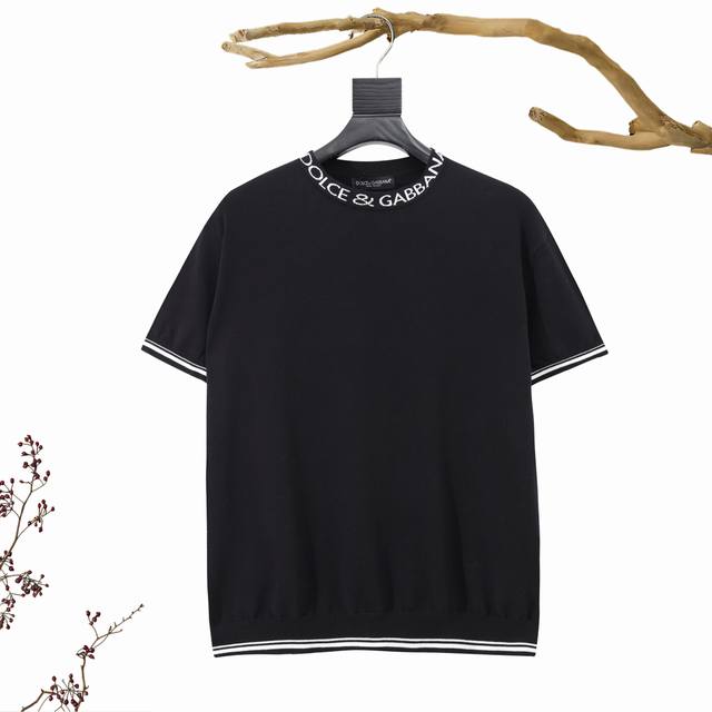 Dg Dolce & Gabbana 25Ss Master Hand-Designed Trendy New Knitted Sweater with Rou