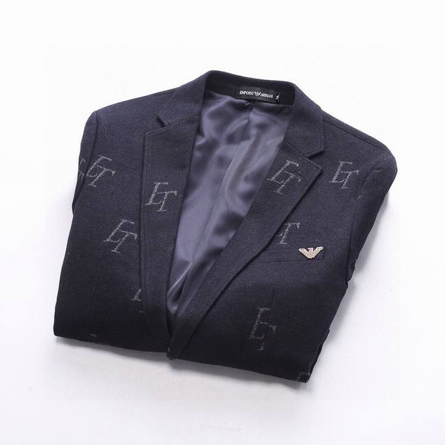 High-end edition Armani 2025Ss European flagship collection. Men's slim-fit sui