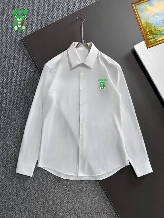 Moschino shirt S-4Xl2025 new model, high-end custom luxury, ultimate king style,