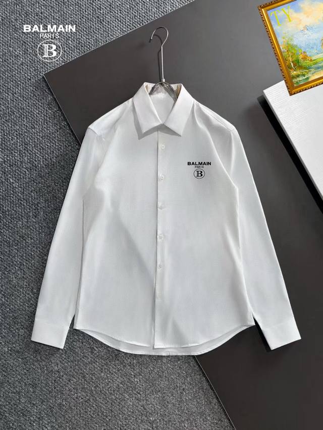 Balmain shirt S-4Xl2025 new model, high-end customization, luxurious ultimate ki