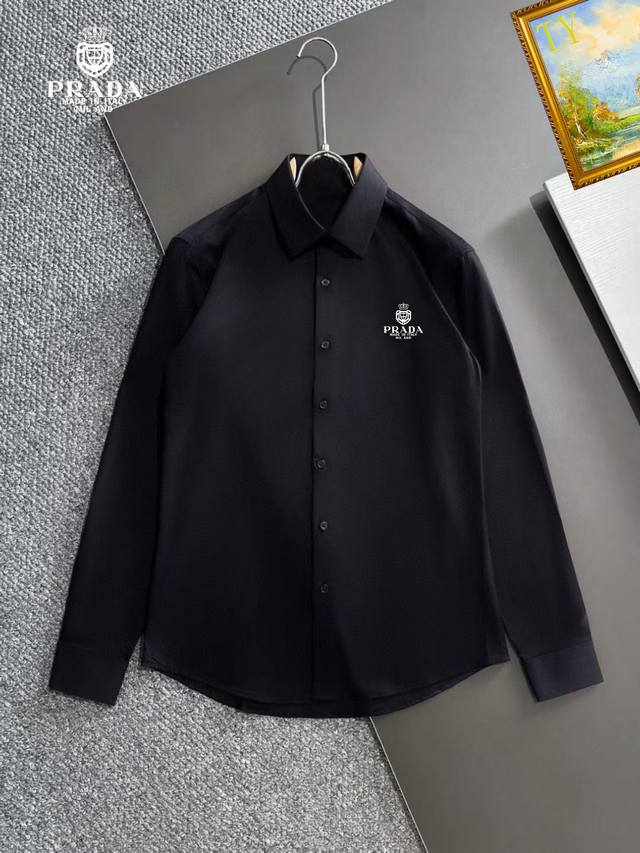 Prada shirt S-4Xl2025 new model, high-end customization, luxurious and ultimate