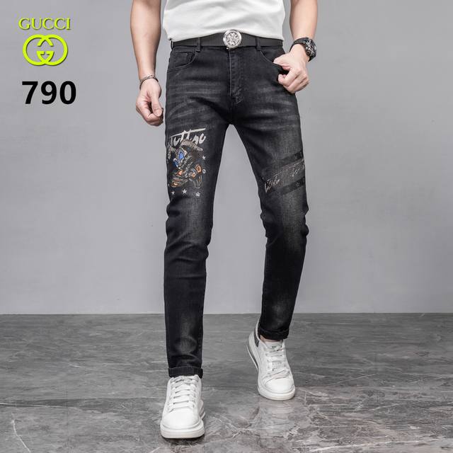 Gucci's latest spring 2025 jeans are a breeze to shop in and out of stores. A ho