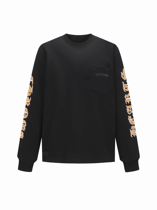 Come Hearts Miami co-branded round neck printed long sleeves The autumn and wint