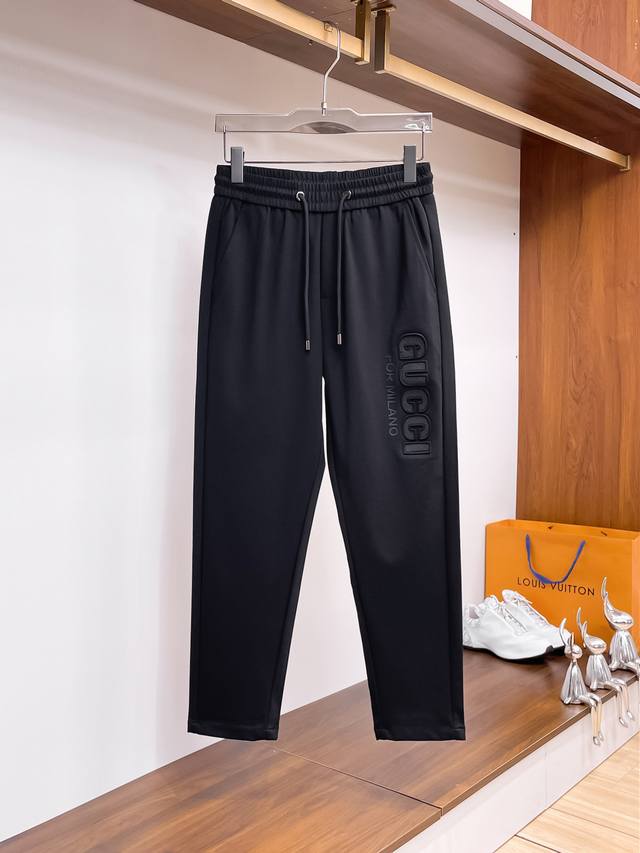 Gucci 25th anniversary autumn and winter casual pants size: M-3Xl