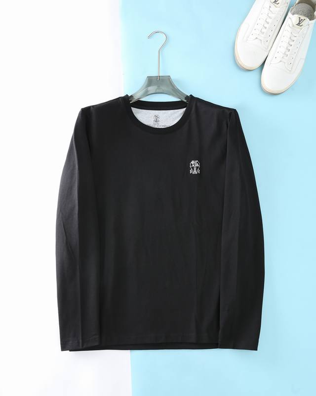 New arrival, long-sleeved Brunello C, 2025Fw Early Fall, a stylish, casual men'