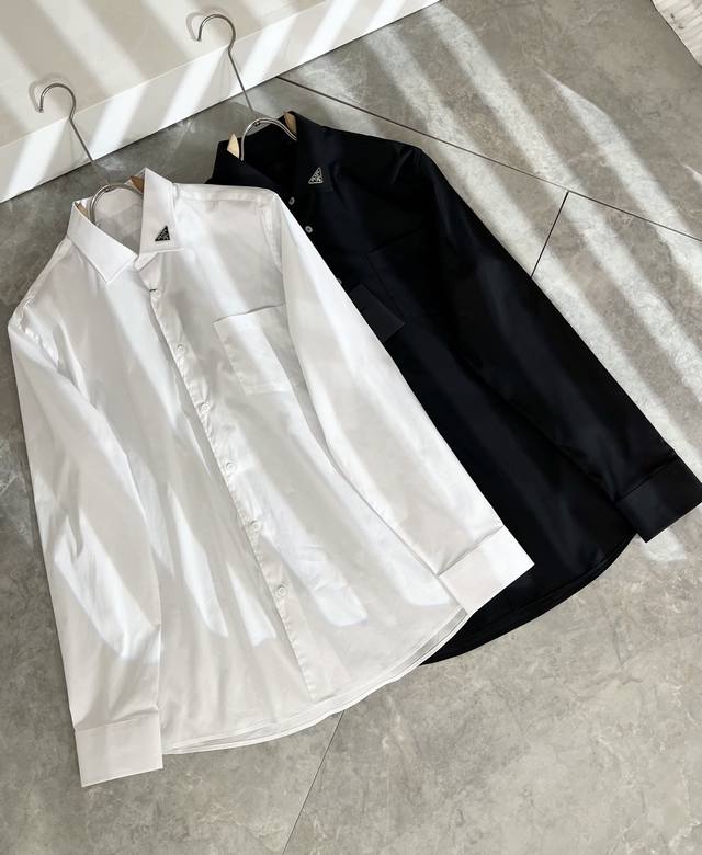 prad*A's new 2025 early fall casual men's shirt features the latest stylish casu