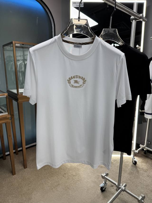 New 25Ss Bbr Summer new short-sleeved original custom fabric selected mercerize