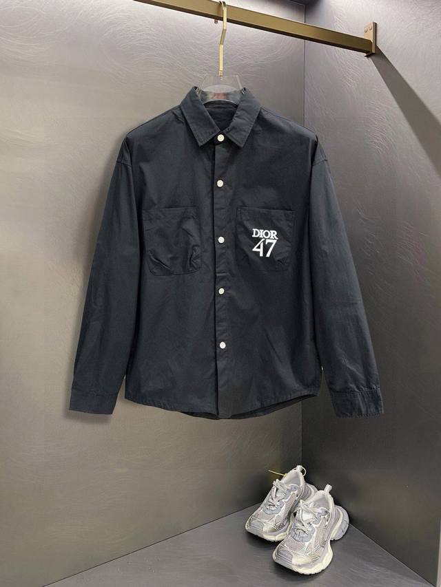 The latest spring men's must-have shirt jacket from Dior's official website, 100