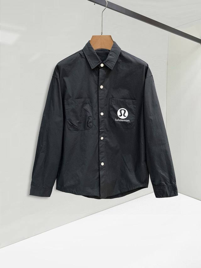 Lululem official website counter latest spring men's must-have shirt jacket, 100