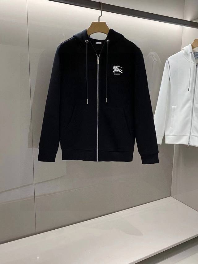 Burberry's official website also released a functional, unisex hooded sweatshir