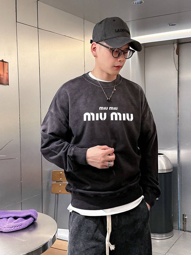 Miu Miu's official website features a new double-layered monogram print. Whether