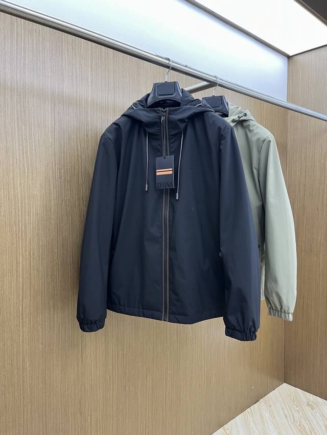 Autumn/Winter Zz 2540Ss Early Fall New Release: Ermenegildo Zegna's quilted hood