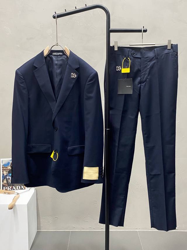 suit. Blazer and trousers. Dolce & Gabbana's new spring/autumn suit. This simpl