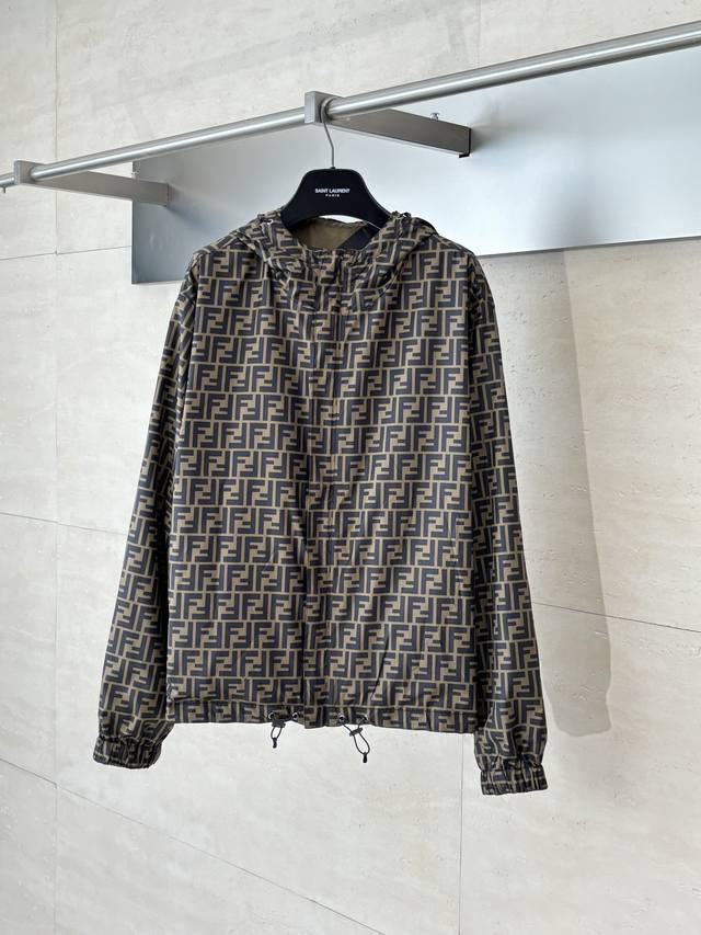 Fend* Fendi's all-over double-F reversible jacket, , was originally purchased f