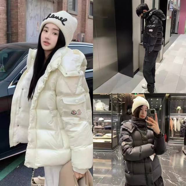 Moncler 70th Anniversary Down Jacket Couple Style Upper Body Effect Picture ~ Ft