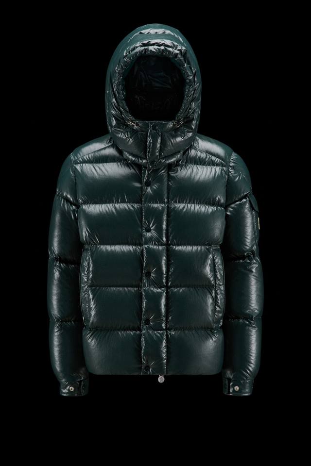 Forest Green Moncler Maya 70th Anniversary Short Down Jacket Official Website P