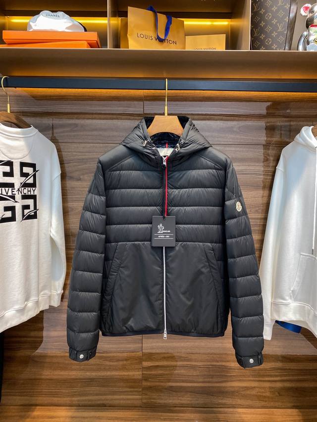 Moc25Fw New Fall/Winter Matte Nylon Waterproof Lightweight Down Jacket. Unisex,