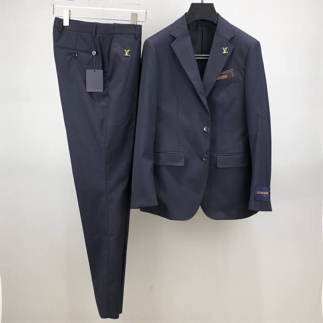 Complete set, single suit, and trousers. LV Louis Vuitton Spring/Autumn new col