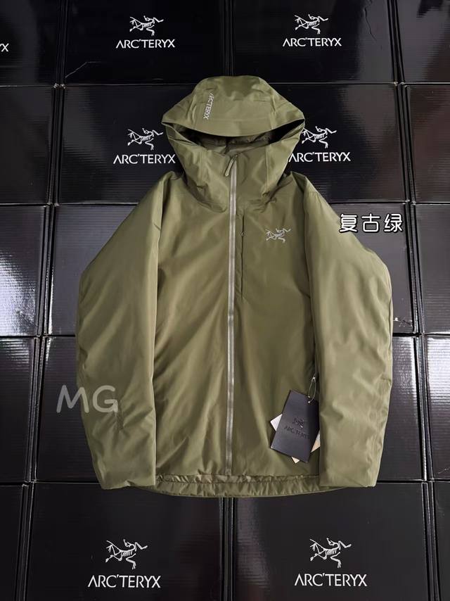 Arc's new Solano Down Hoody hooded, warm softshell jacket for unisex styles. Pr