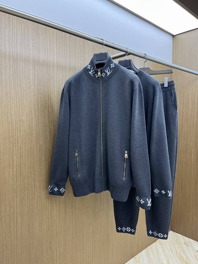 Louis Vuitton's new Fall/Winter 2025 collection features a classic jacquard logo