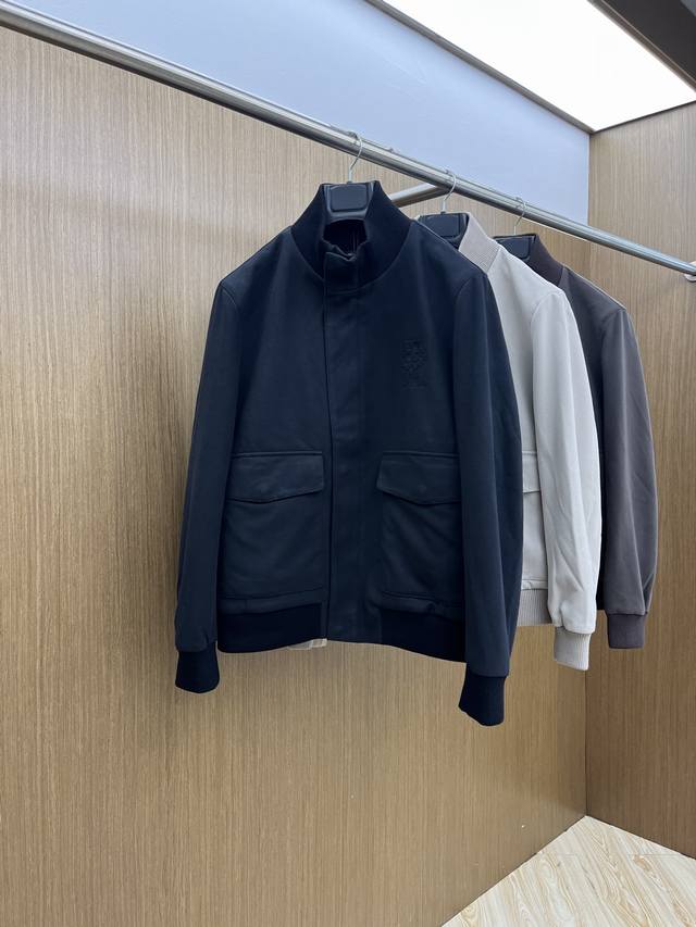 Autumn and Winter Lp Autumn and Winter Old Money Style Lp Stand-up Collar Jacket