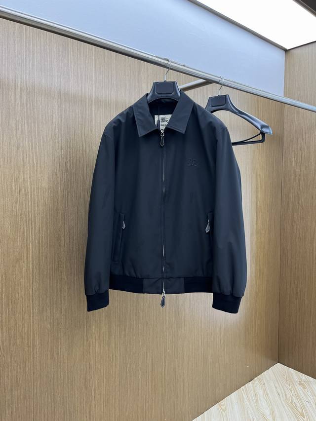 Autumn and Winter Bbr Autumn and Winter New Products#Burberry casual lapel jacke