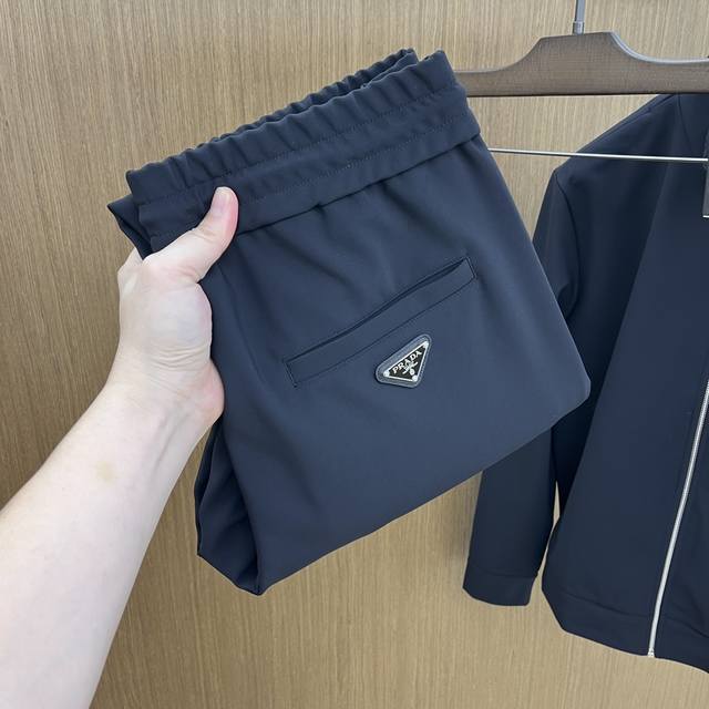 Autumn and Winter PD Autumn and Winter New Products# Prada casual pants are made