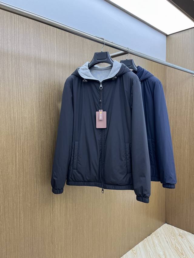 Autumn/Winter Lp2540Ss New Double-Sided Hooded Quilted Jacket. Latest model. Cus